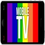 mobile tv channels android application logo